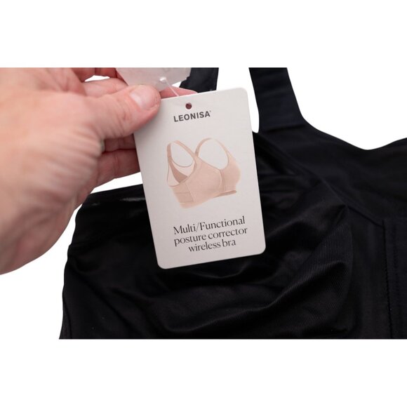 NWT Leonisa Multi/Functional Unlined Wireless Posture Corrector Bra Sz 38DD - Picture 4 of 8